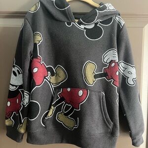 Disney Mickey Mouse Kids Hoodie - Black, Red, and Gold
